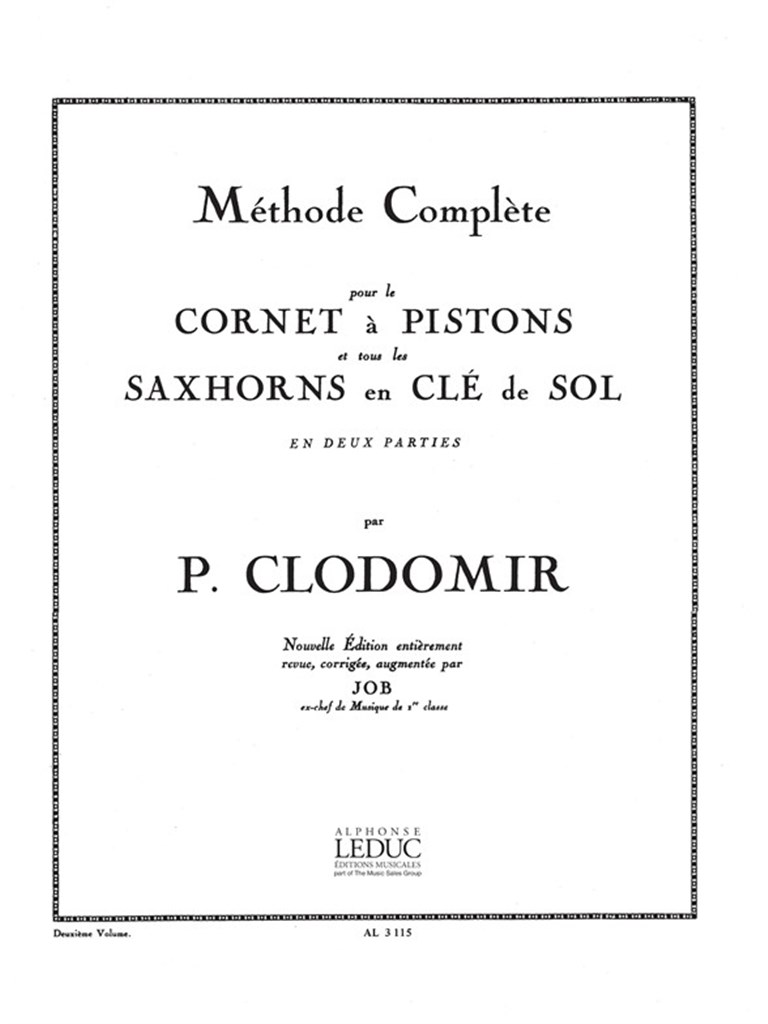 Méthode Complète de Cornet, Vol.2